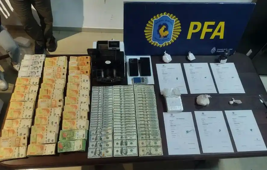 Elementos secuestrados por la Policia Federal en marzo de 2024