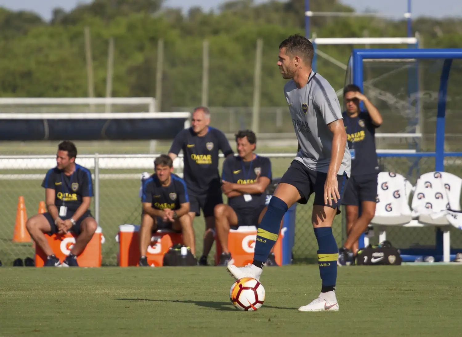 Gago tiene un desgarro 