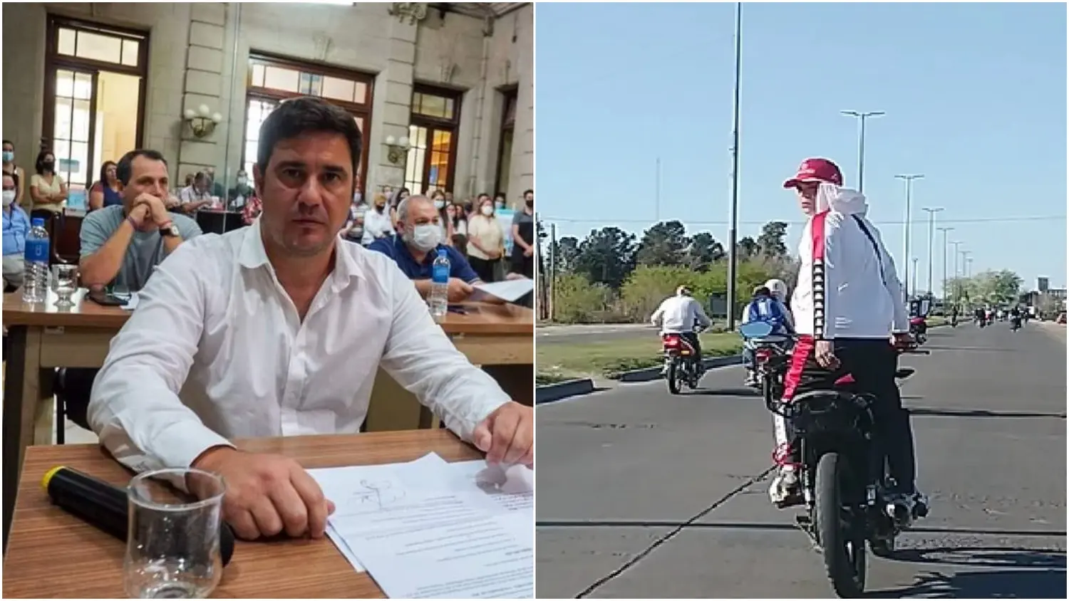 Ricky Bini reclamó más controles en Rojas.