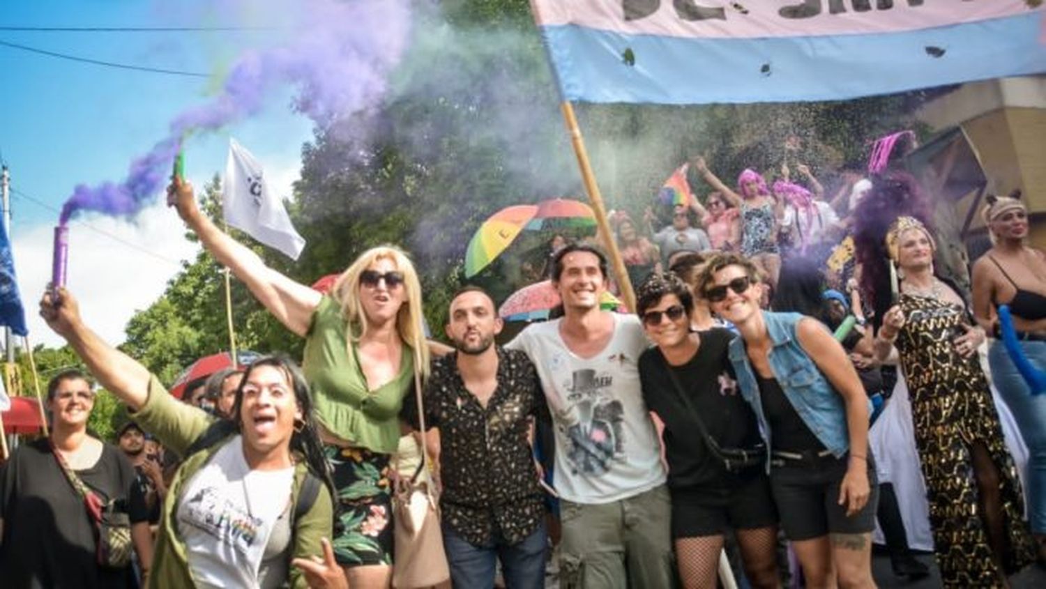 El diputado Leo Grosso en la segunda Marcha del Orgullo en San Martín: "Queremos que la diversidad sea aceptada"