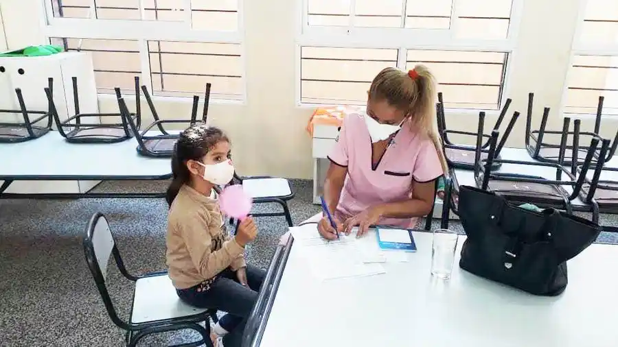 Jardineritos de completaron los controles 
del programa Libretas de salud escolar