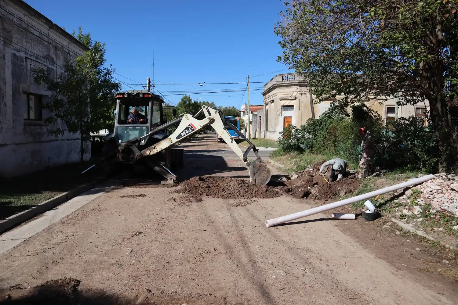 Realizan conexión de Red Cloacal y Agua