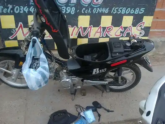 Robaron una moto