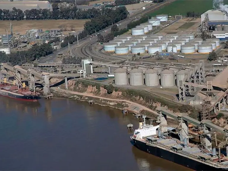 El Gobierno confirmó un proyecto de inversión para hacer un puerto en Timbúes.