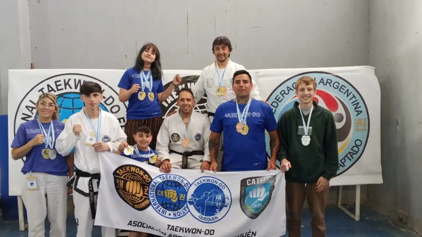 La escuela quequenense de taekwondo destacó en su paso por Berisso