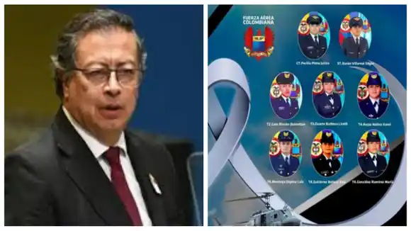Gustavo Petro retrasa viaje a México:  acompaña a familias de militares muertes en accidente aéreo