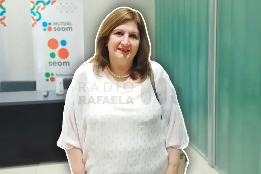 Adriana Cantero en Rafaela: “Hemos incrementado mucho la tasa de escolarización en la provincia”