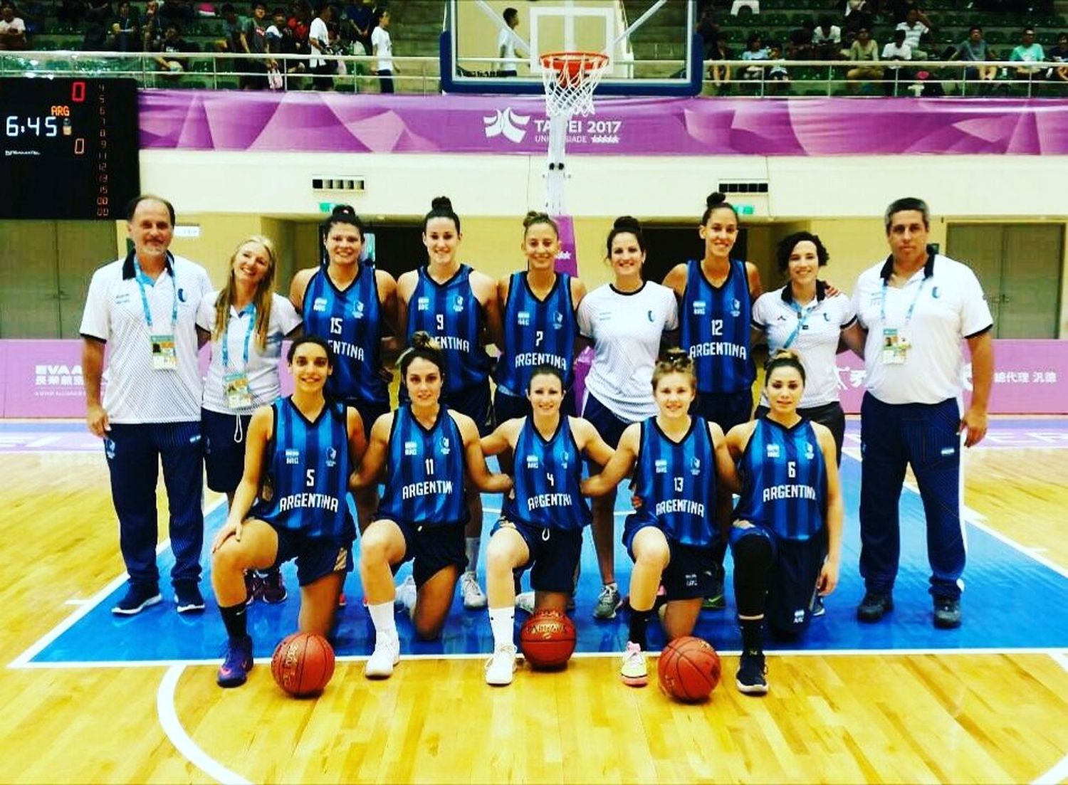 Argentina buscará el 11º puesto en Taipei