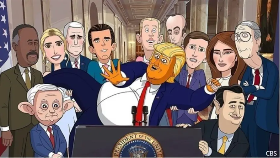 Mirá el tráiler de la serie de dibujos animados de Trump