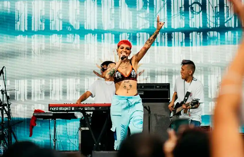 Cazzu, la única latina en el festival estadounidense Made in America