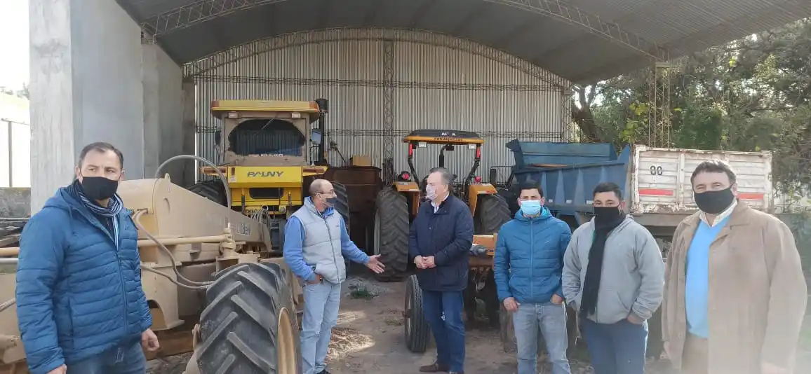 Michlig y González visitaron Monigotes y Villa trinidad