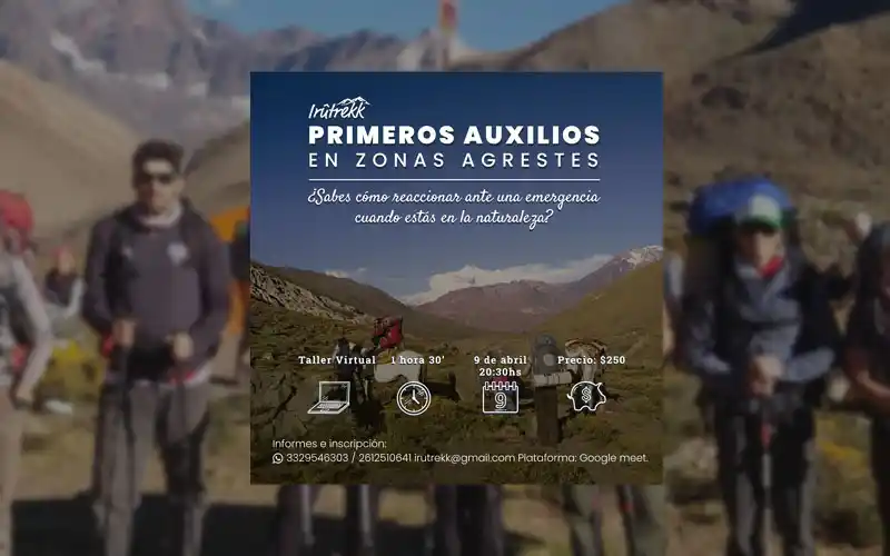 Un emprendimiento sampedrino propone un curso de primeros auxilios en zonas agrestes