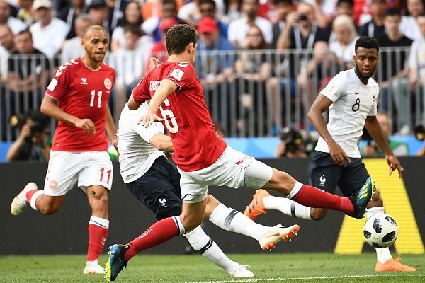 Francia y Dinamarca aburrieron en el primer empate 0 a 0 del Mundial