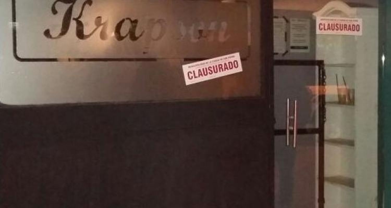 Clausuraron el boliche Krapson por presencia de menores