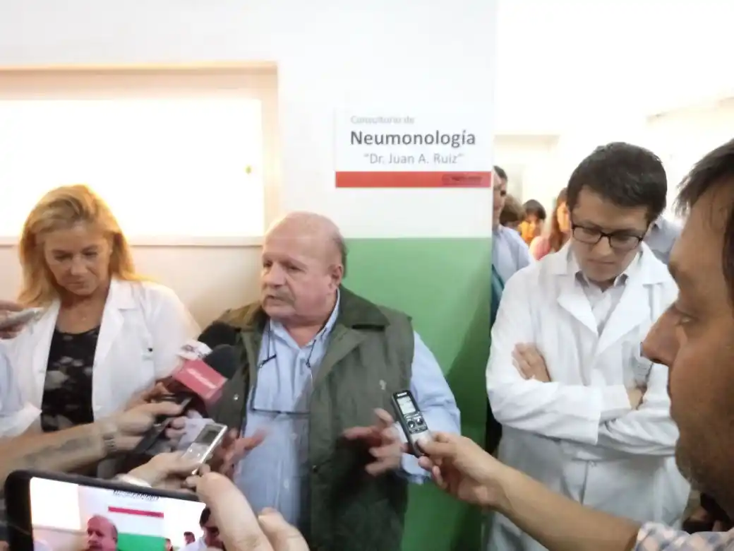 Se inauguró el consultorio de neumonología