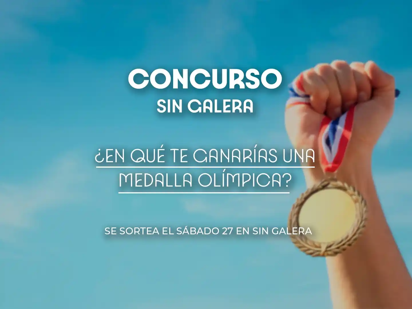 Proponete como campeón olímpico en la disciplina que quieras o comentanos a quien te gustaría ver en el podio.