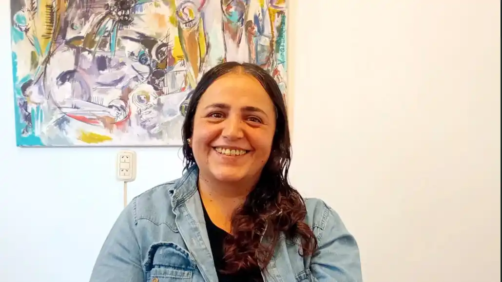 Natalia Alegre. Una de las coordinadoras de Barrio Adentro