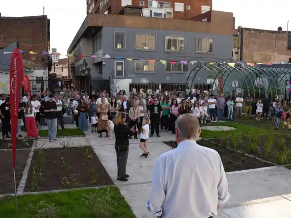 El Municipio celebró la puesta en valor de un nuevo punto de encuentro cultural para la comunidad