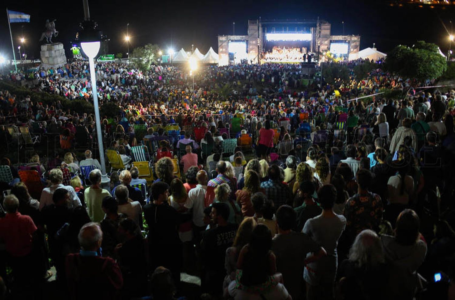 Informaron los cortes por el Concierto en el Parque San Martín