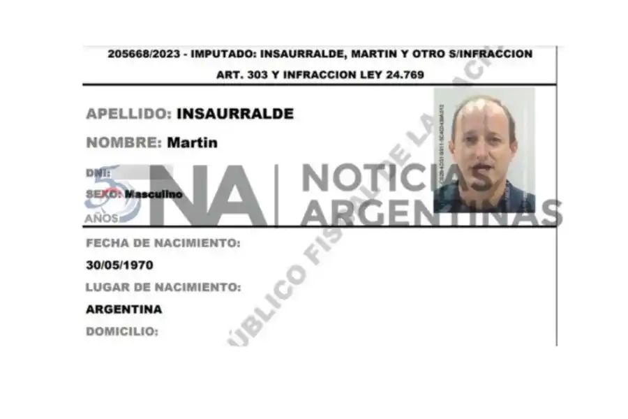 Un fiscal pidió buscar imágenes de Insaurralde y Clerici en las cámaras de seguridad de Ezeiza