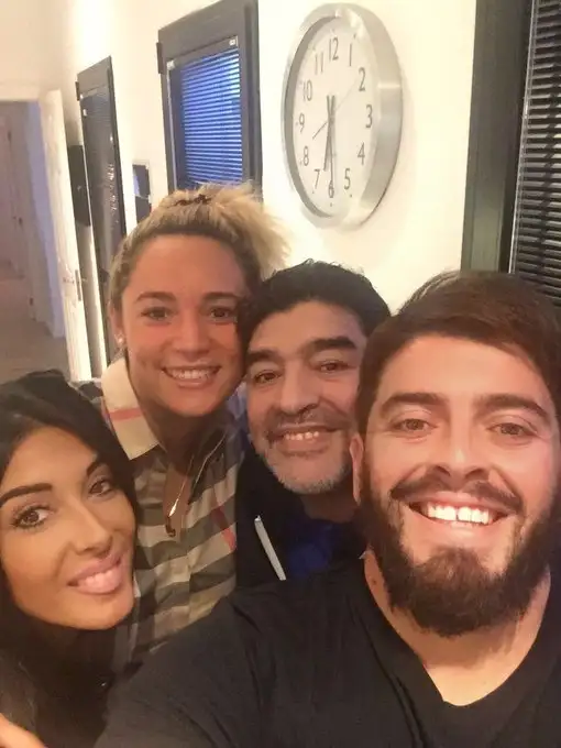 Maradona será abuelo por segunda vez