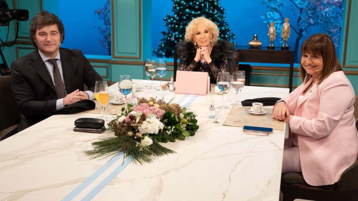 Milei volvió a la mesa de Mirtha Legrand