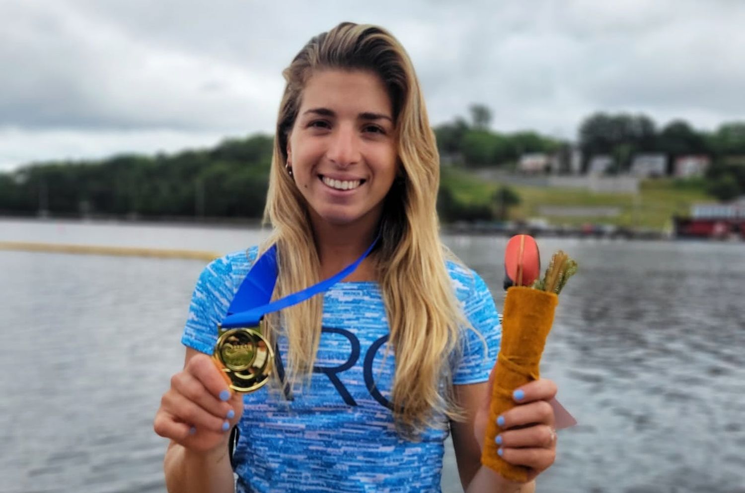 Brenda Rojas estará en los JJOO de París. Foto: La Opinión.