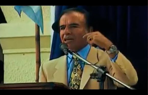 ¡Síganme! Carlos Menem tendrá su propia serie