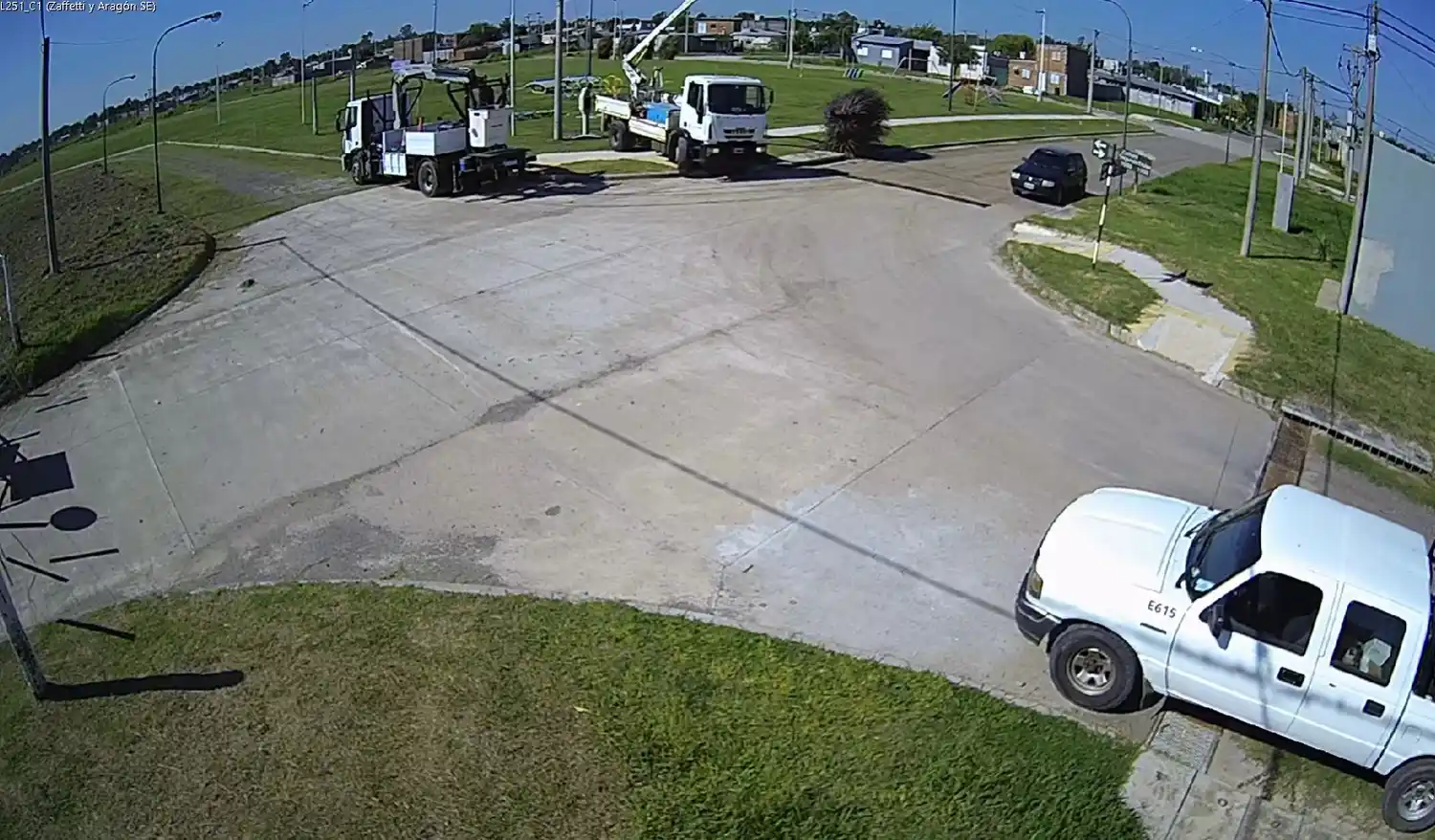 Instalaron una nueva cámara de seguridad en barrio 42 con tecnología de inteligencia artificial