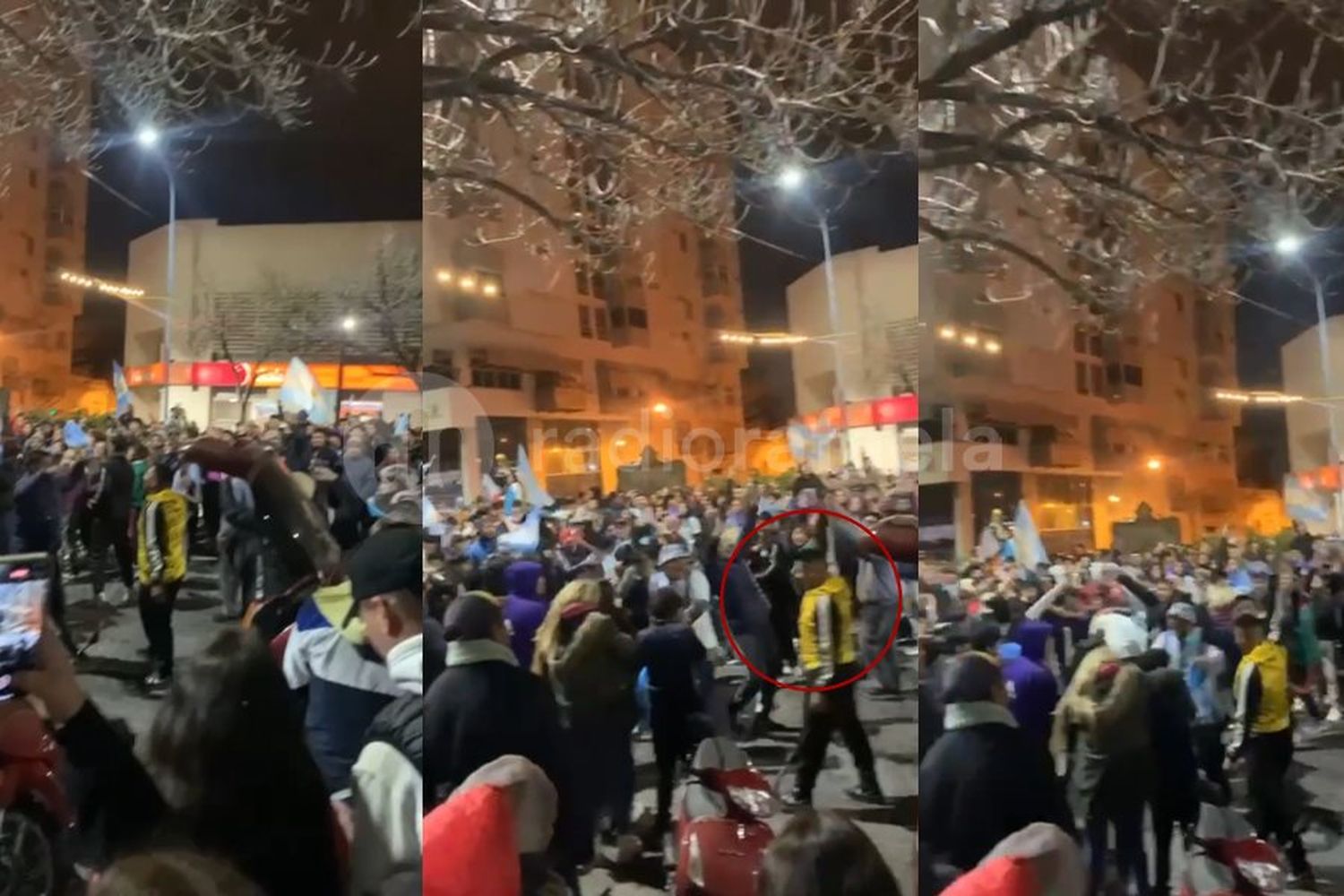 Insólito: tiros al aire en pleno centro luego de la consagración de Argentina en la Copa América