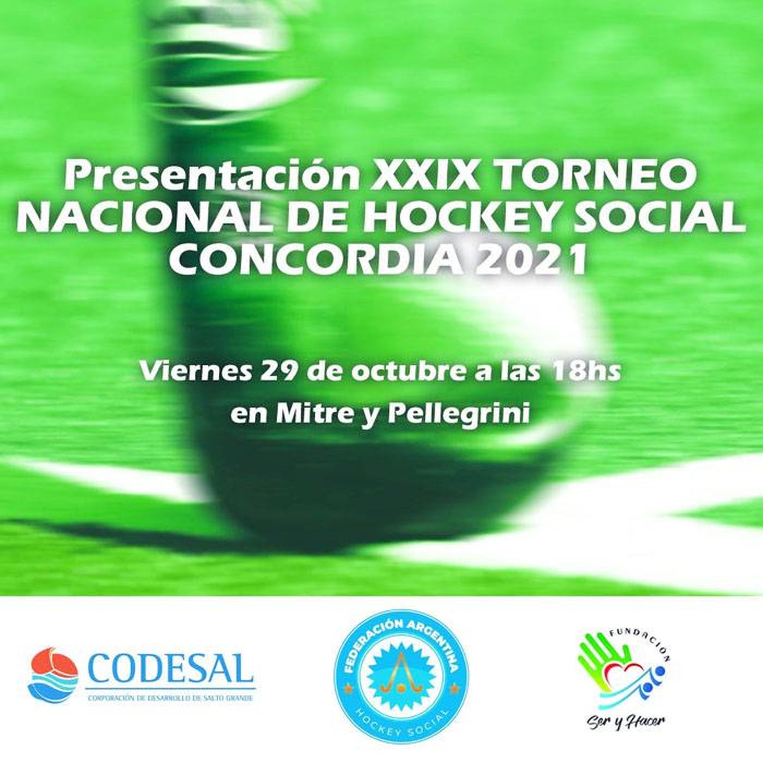 XXIX Torneo Nacional de  Hockey Social Concordia 2021