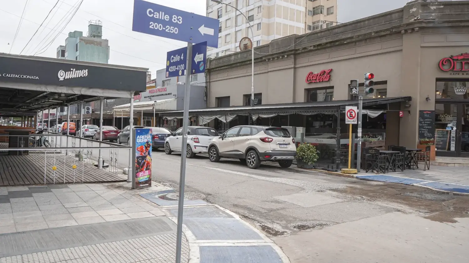 Peatonal. La calle 4 entre 81 y 87 sufrirá cambios en el verano