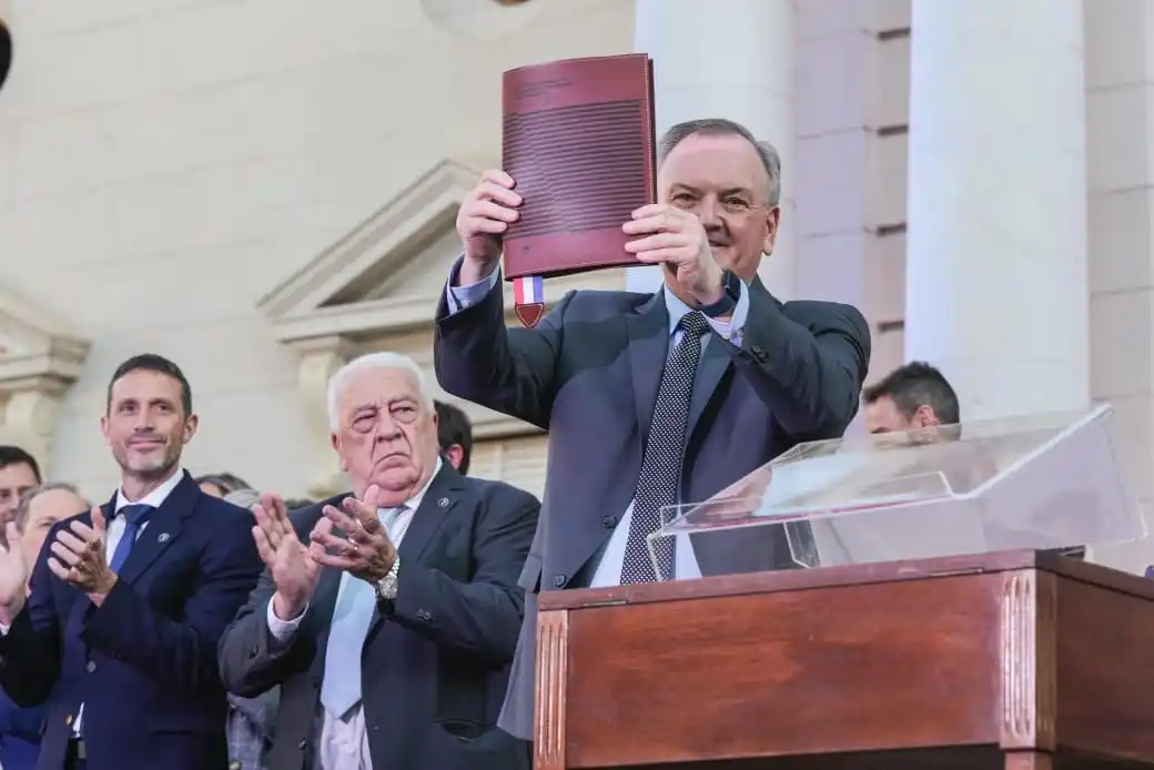 El presidente de la Convención Reformadora, Felipe Michlig