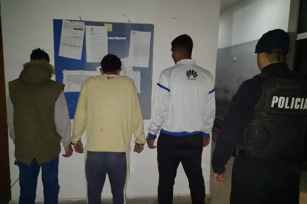 Por el hecho,tres hombres fueron trasladados a la Comisaría 10ma.
