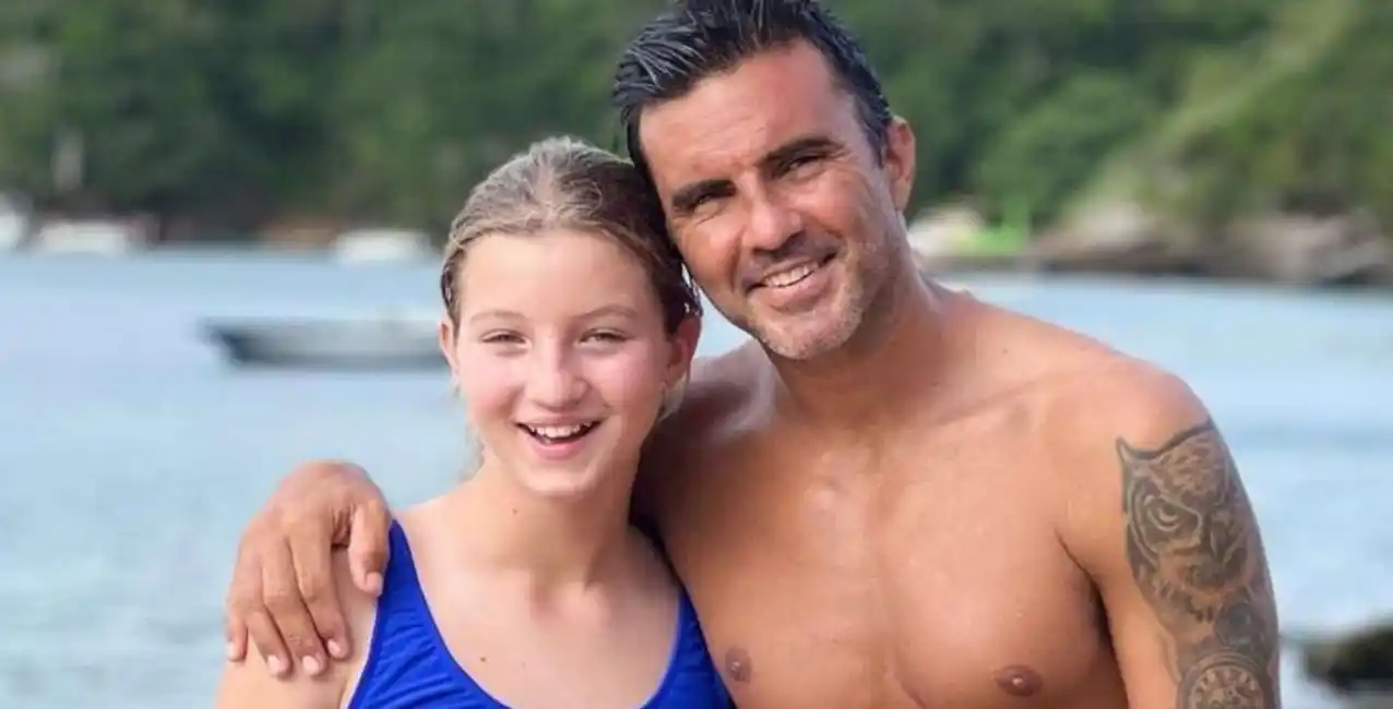 Fabián Cubero grabó una publicidad con su hija: la reacción de Nicole Neumann
