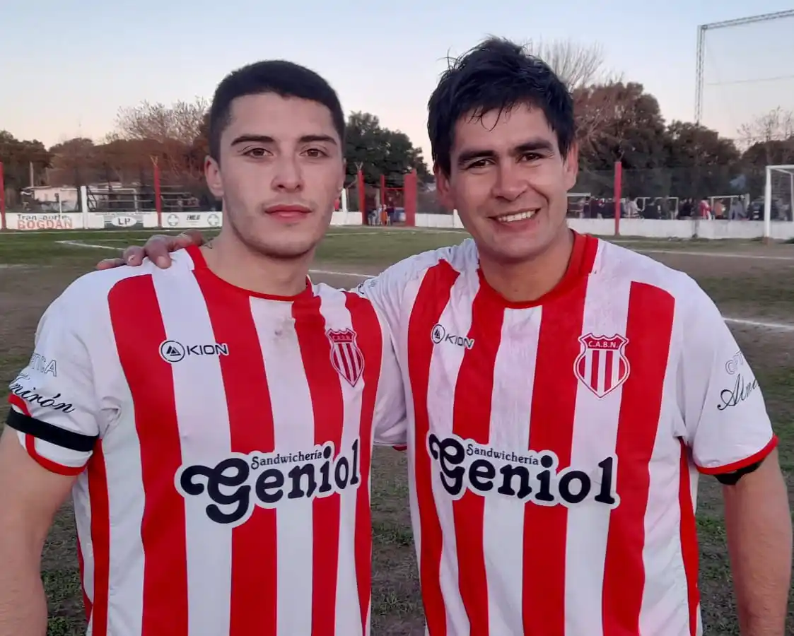 Nicolás Hauscarriaga y Ricardo Ocampo, los autores de los goles para el triunfo norteño antel "millo" por 2-0.