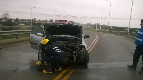 Otro accidente a metros de donde murió el gualeguaychuense Berger