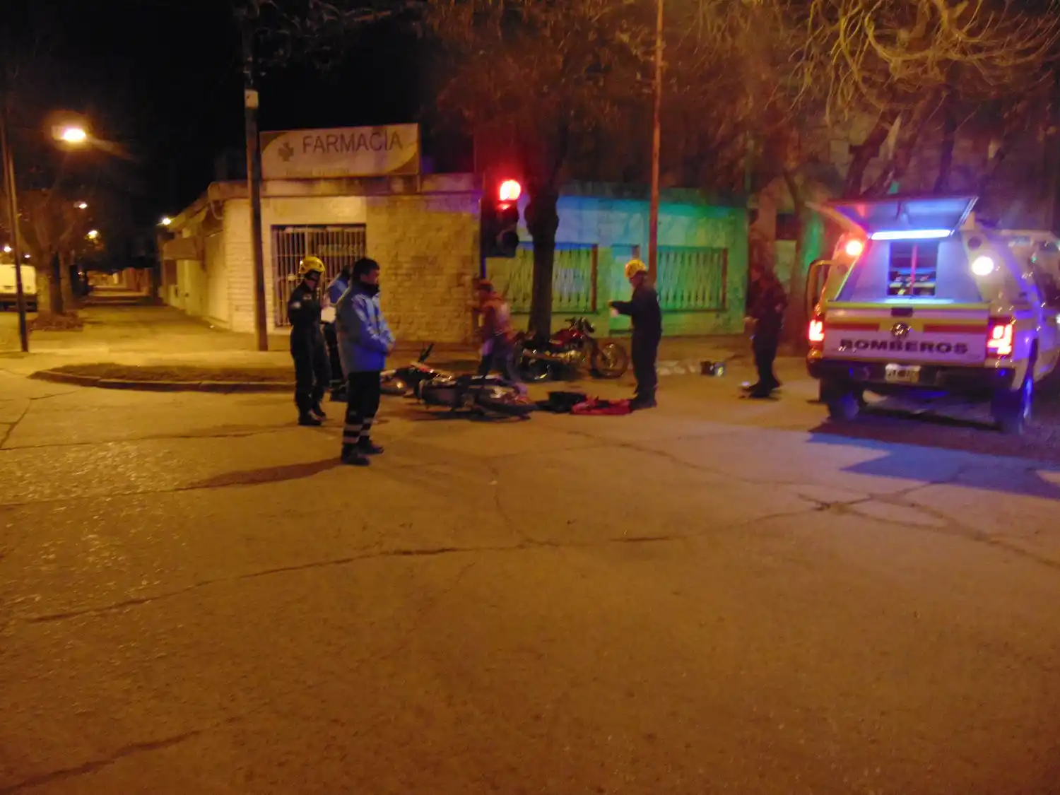 La zona del accidente es semaforizada.