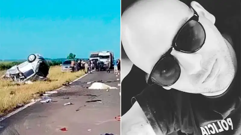 El mensaje premonitorio de hombre que murió con su familia en choque en Ruta 14