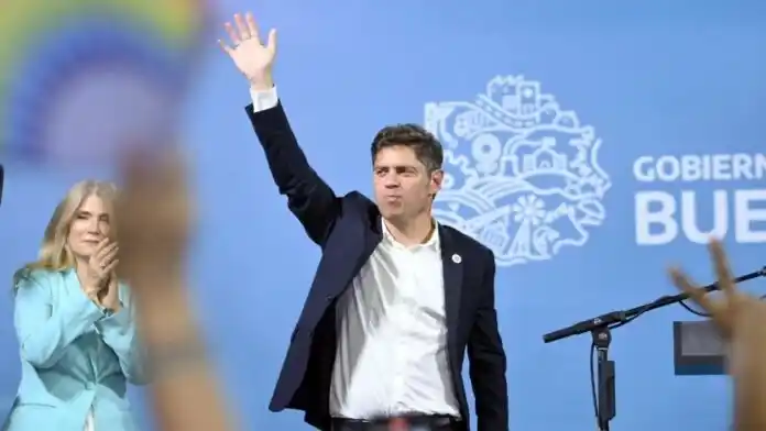El gobernador Axel Kicillof.