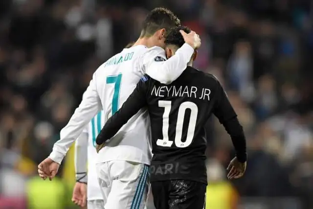 Ahora es Neymar Ronaldo: el brasileño festejó un gol a lo Cristiano