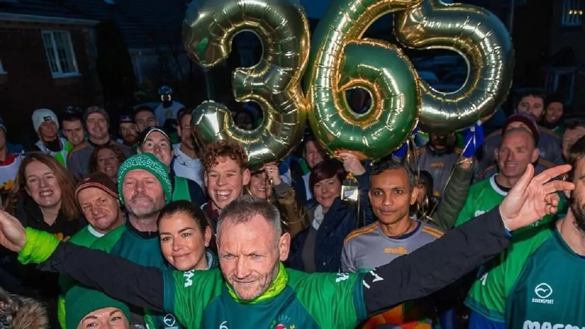Un británico logra completar 365 maratones en 365 días