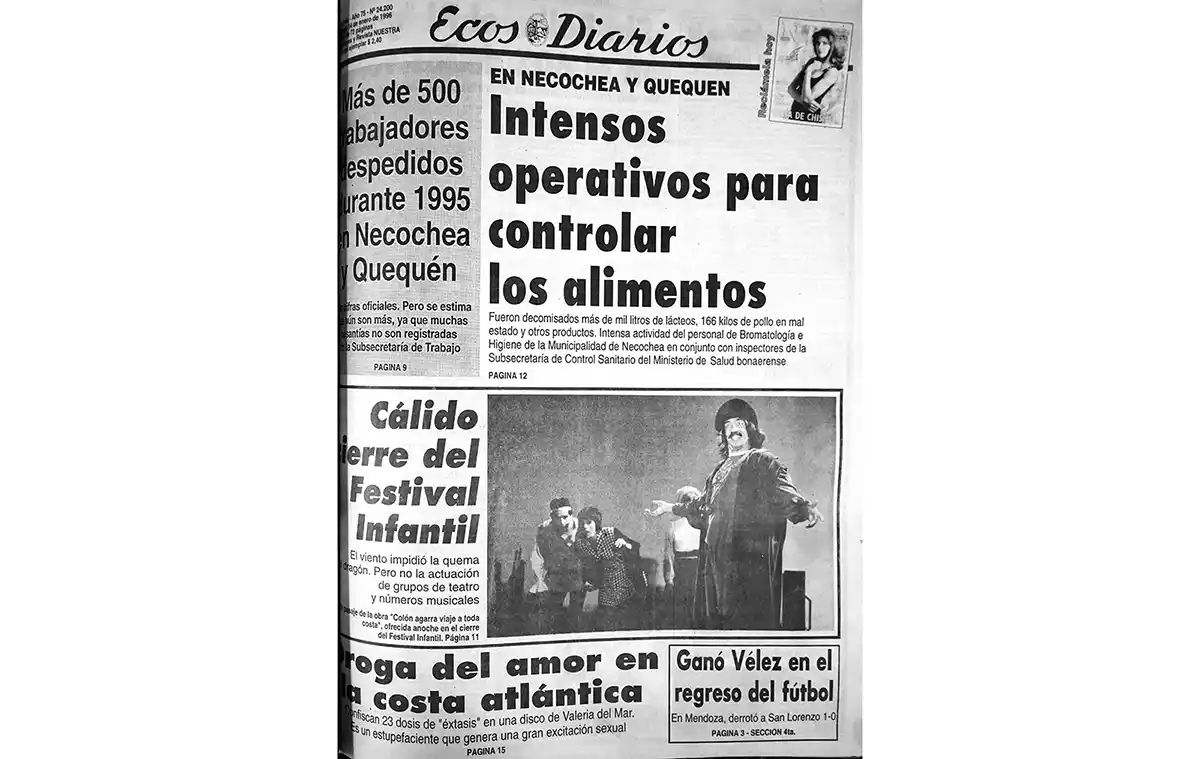 Domingo 14 de enero de 1996