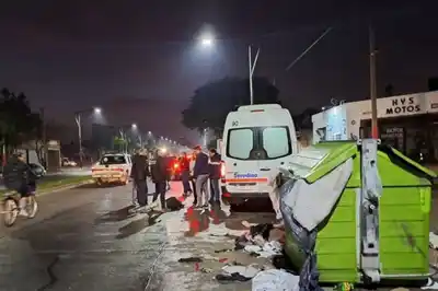 Rosario: una ciclista sufrió lesiones craneanas tras ser atacada en un violento asalto y está en terapia