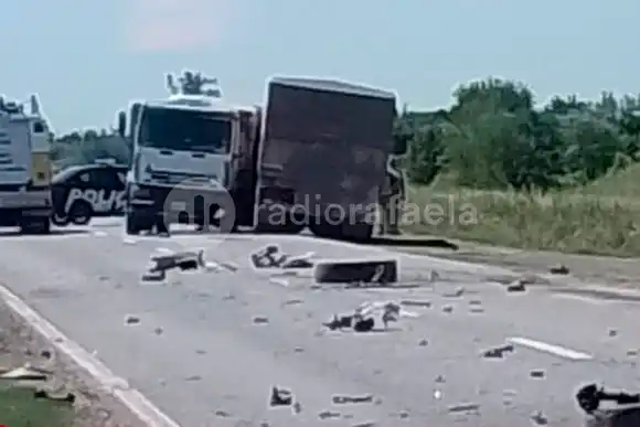 Corte total en el km91 de la Ruta Nacional 34 por un accidente fatal