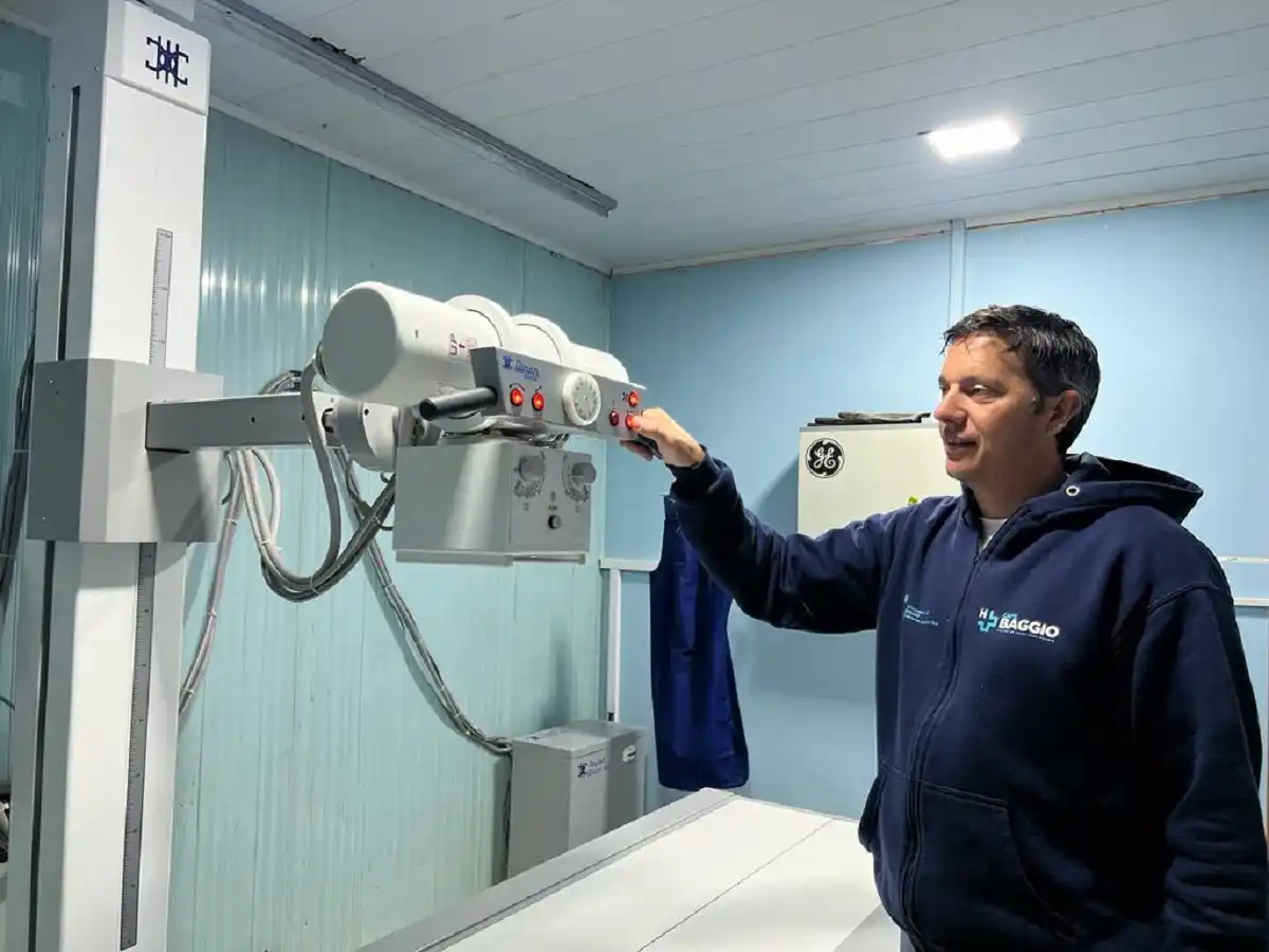 Después de 25 años, el Centro de Salud Juan Baggio dispone de un nuevo equipo digital de Rayos X