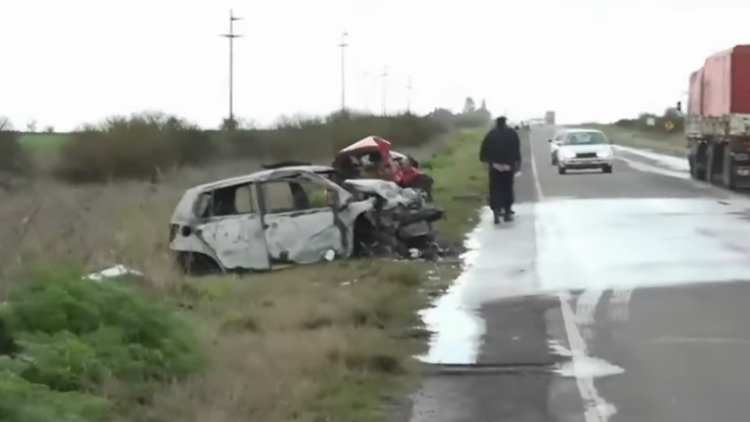 Siniestro trágico en Larroque: se conocieron detalles del fallecido y del estado de salud de los sobrevivientes