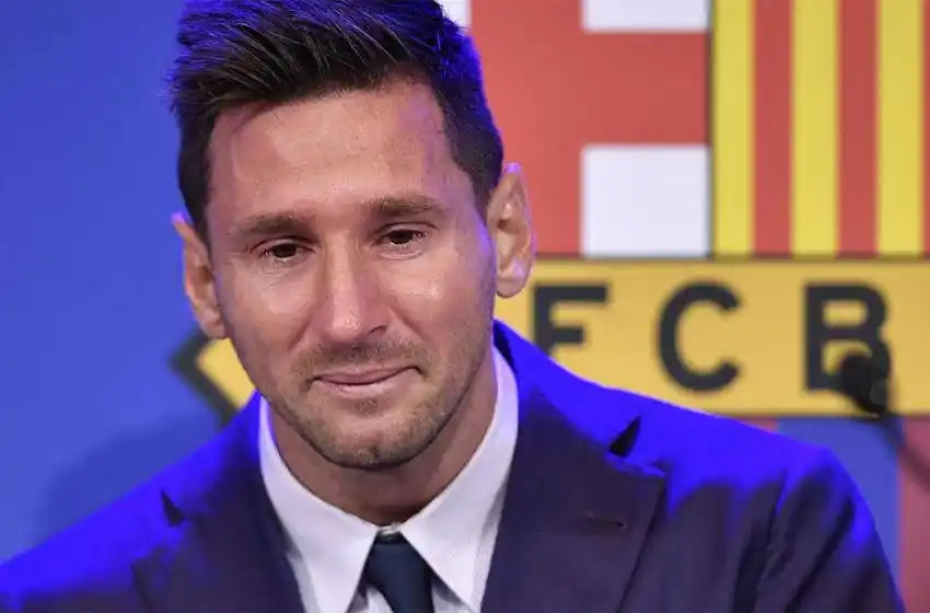 Messi, tras enterarse de su salida de Barcelona: «Nos amargamos y lloramos todos»
