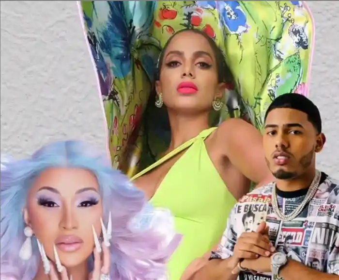 Con esta imagen Anitta reveló quiénes la acompañarían en su nueva aventura. Foto: Instagram