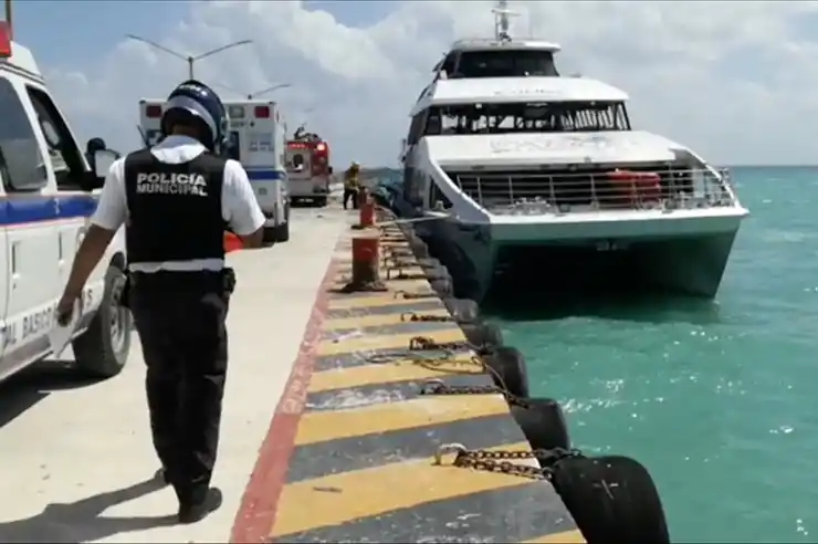 Playa del Carmen: 24 heridos por la explosión en un ferry